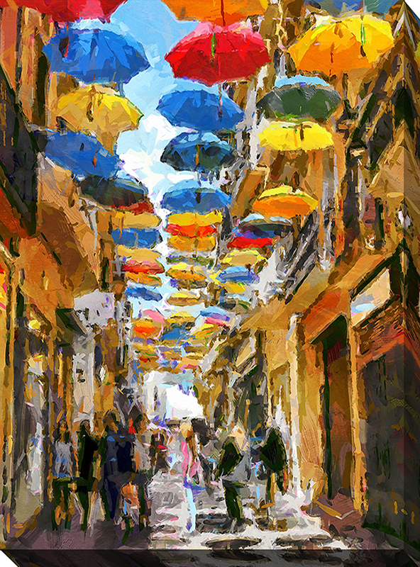 Flying Umbrellas, Portugal